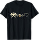 Lumberjack Beer Man Humour Wood Funny Gift , Black T-Shirt - T-Shirt | Black