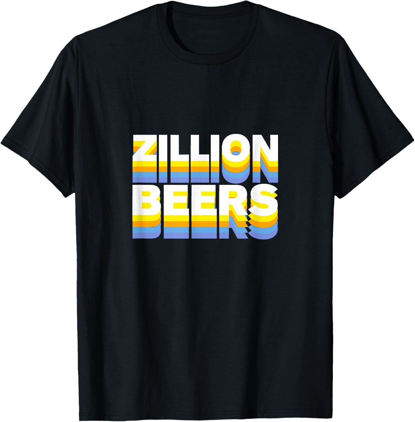 Barstool Sports Zillion Beers T-Shirt - T-Shirt | Black