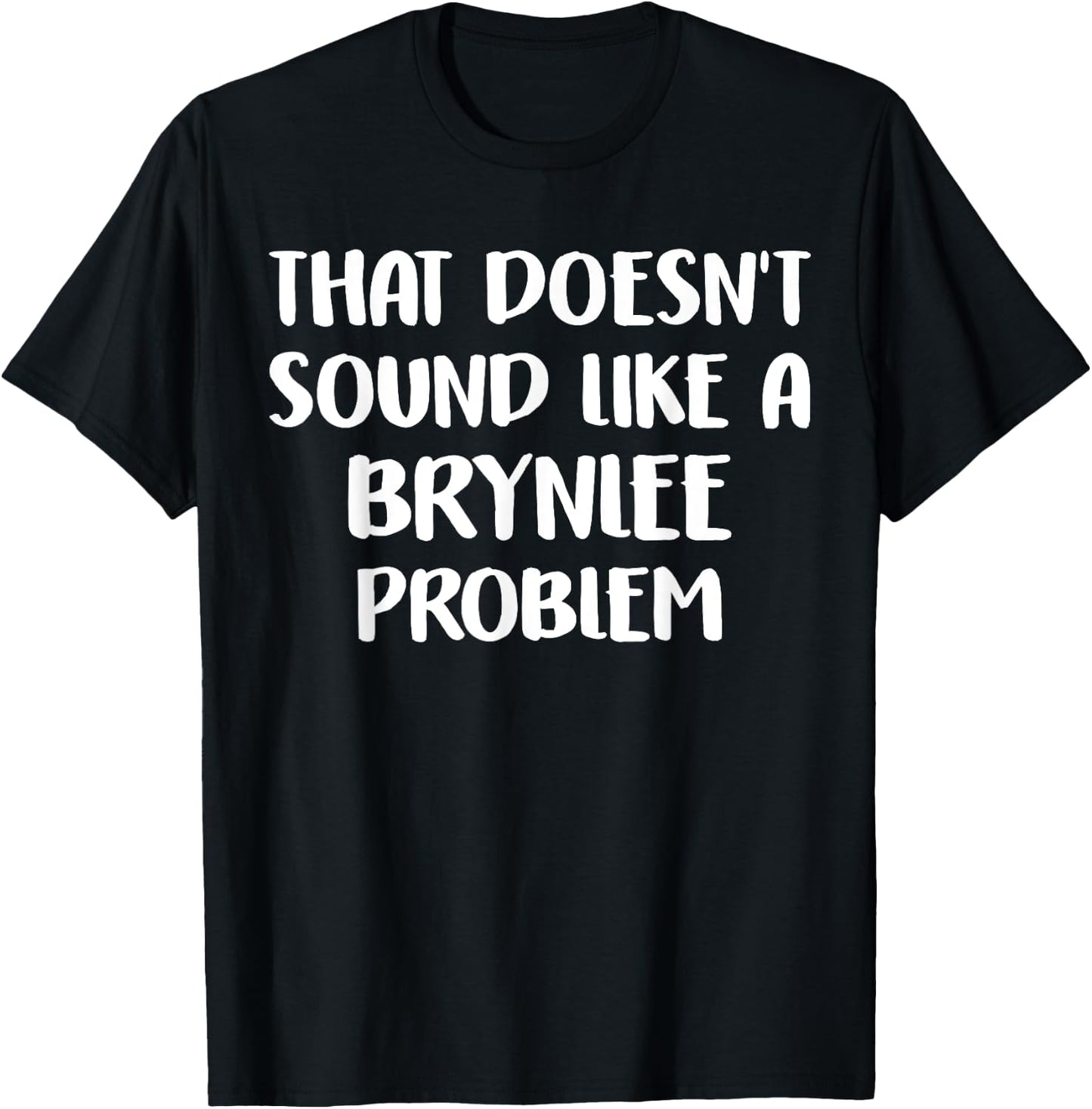 BRYNLEE Personalized Cute Flower Girls BRYNLEE Name T-Shirt - T-Shirt | Black