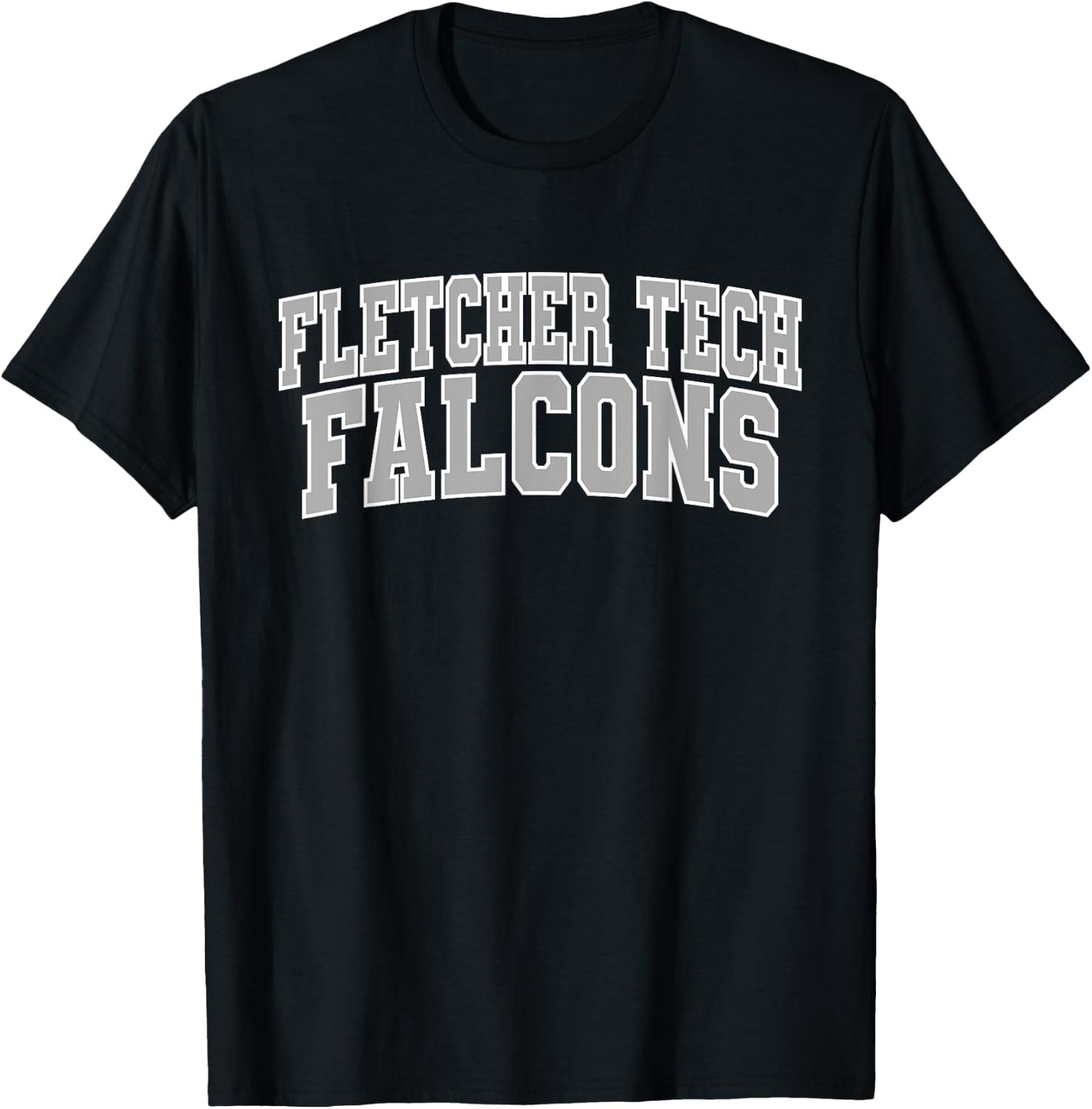 Fletcher Technical Community College Apparel Sports Fan T-Shirt - T-Shirt | Black