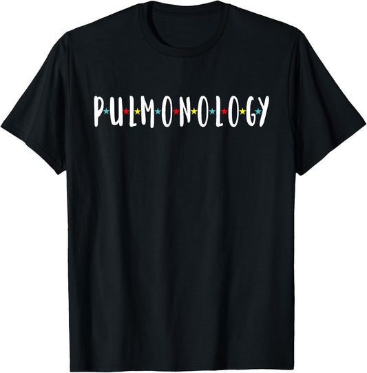 Pulmonology Nurse Pulmonary Medical Assistant Pulmonologist T-Shirt - T-Shirt | Black