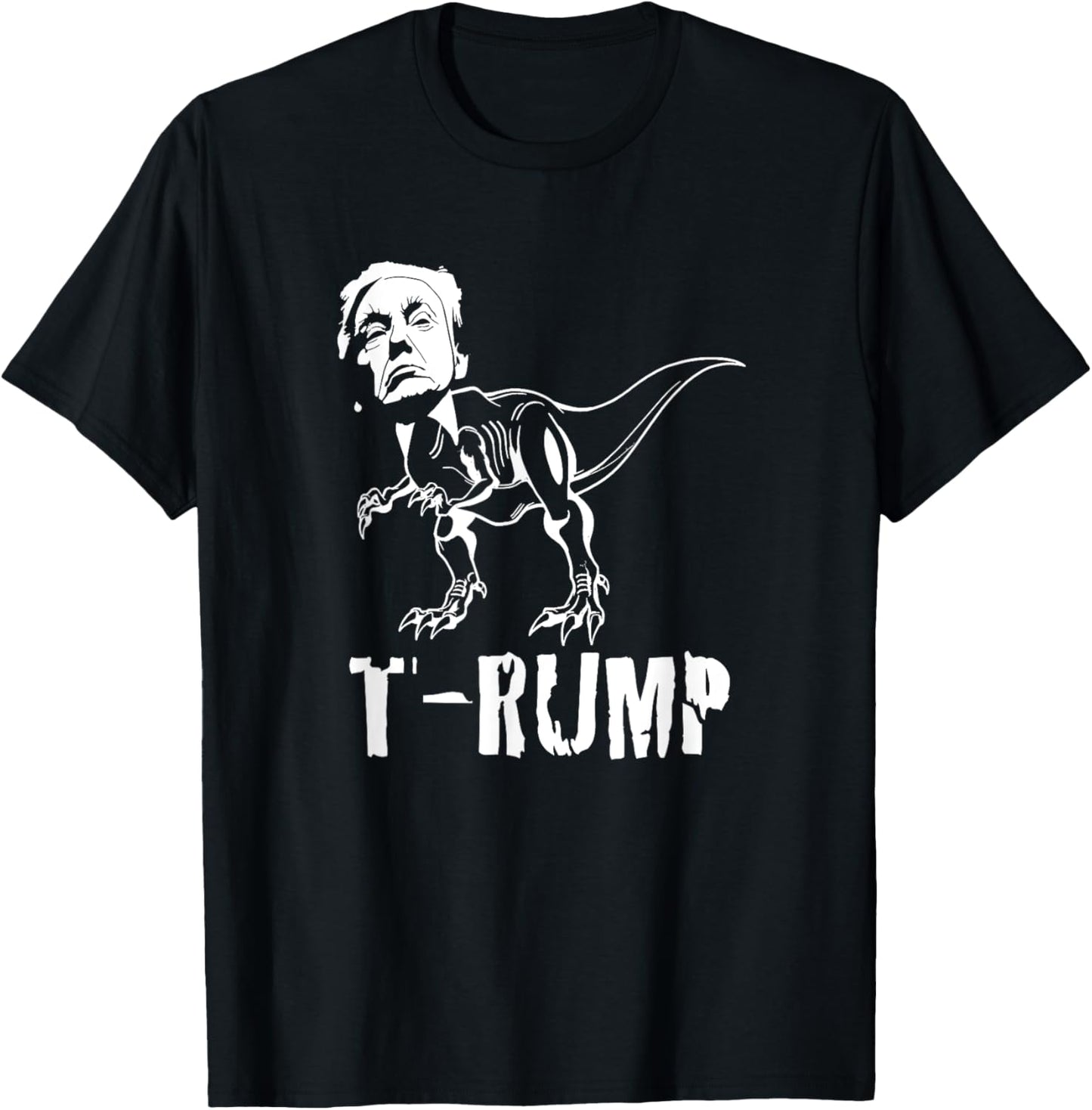 T-Rump Trump Dinosaur T Shirt T-Shirt - T-Shirt | Black