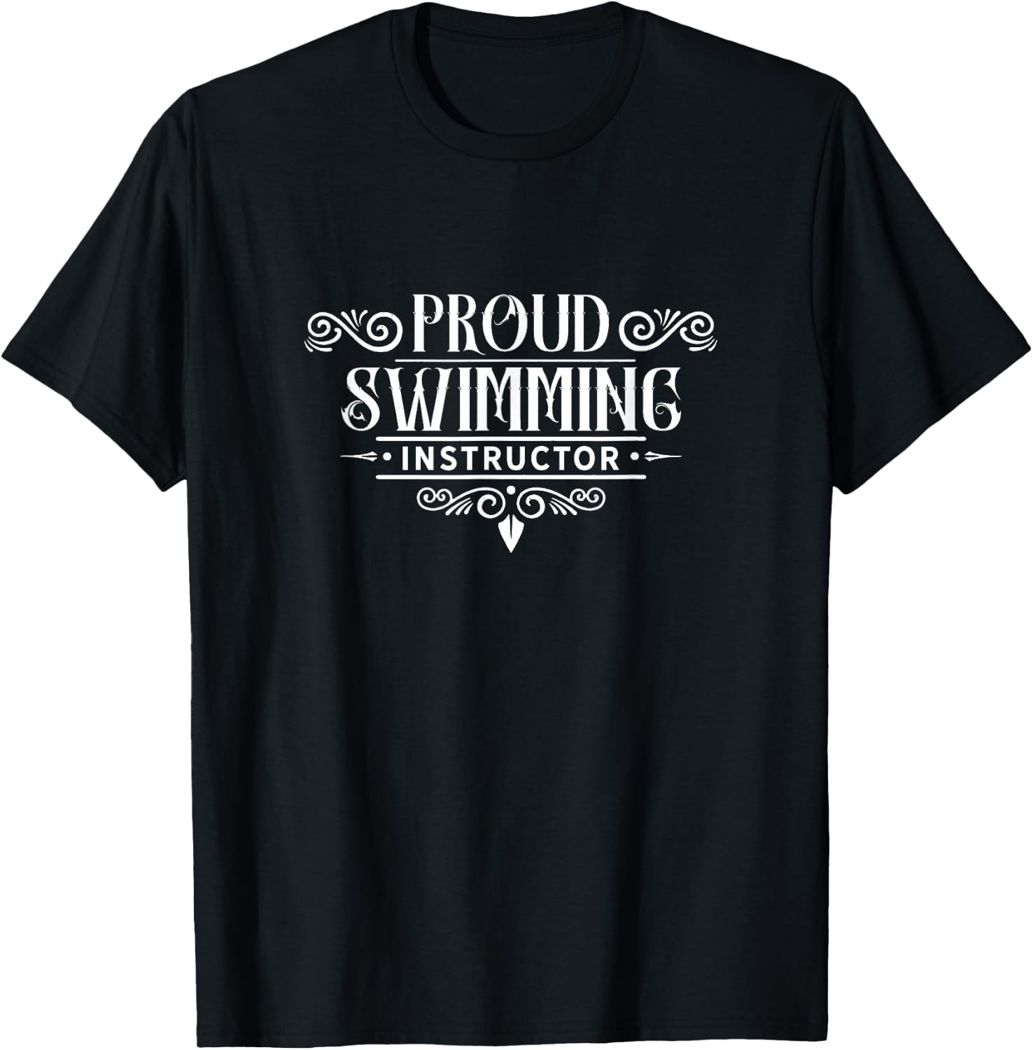 Proud swimming instructor Teacher Swim Swimmer Coach Women T-Shirt - T-Shirt | Black