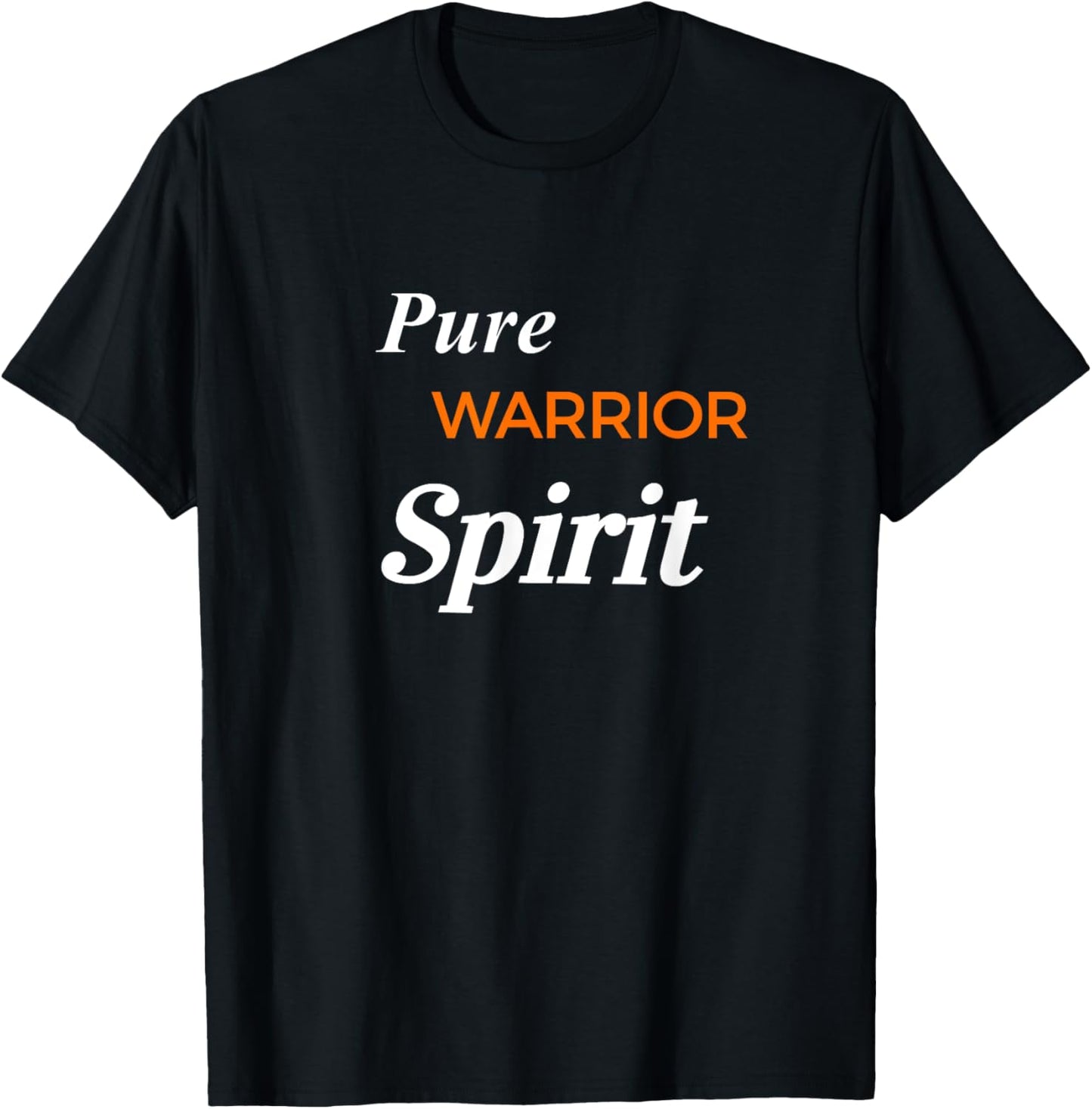 Pure Warrior Spirit T-Shirt - T-Shirt | Black