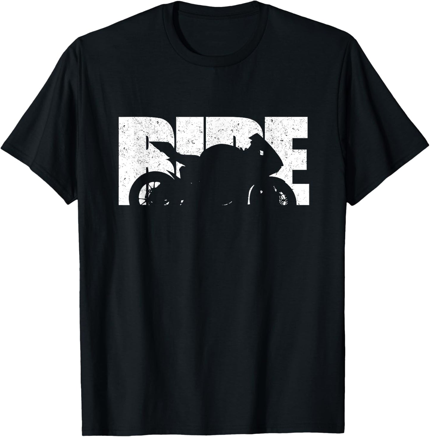 Men Boys Motorcycle Superbike Biker T-Shirt - T-Shirt | Black