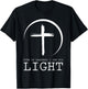 Even In Darkness I See His Light Jesus T-Shirt - T-Shirt | Black