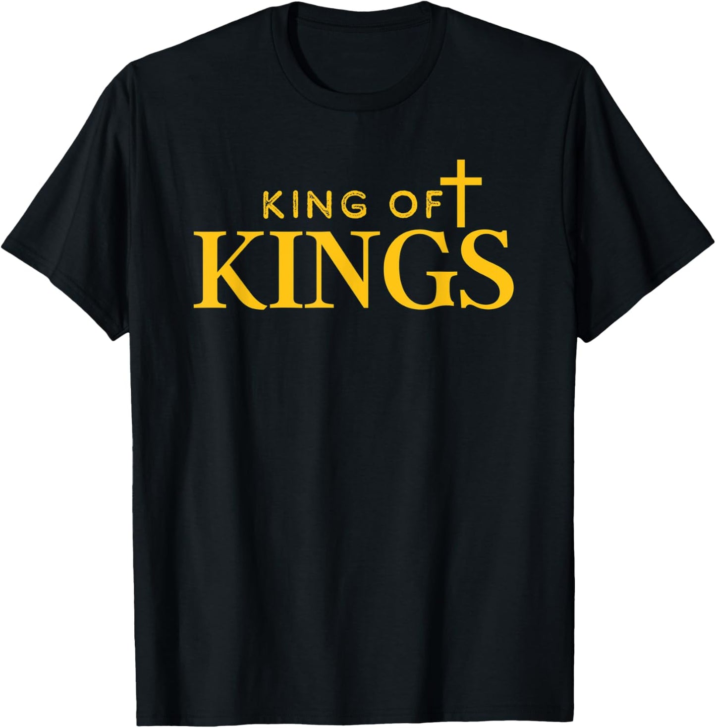 King of Kings, Revelation 17:14, 1 Timothy 6:15, Christian T-Shirt - T-Shirt | Black