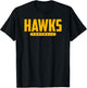 North Harford Hawks Football T-Shirt - T-Shirt | Black