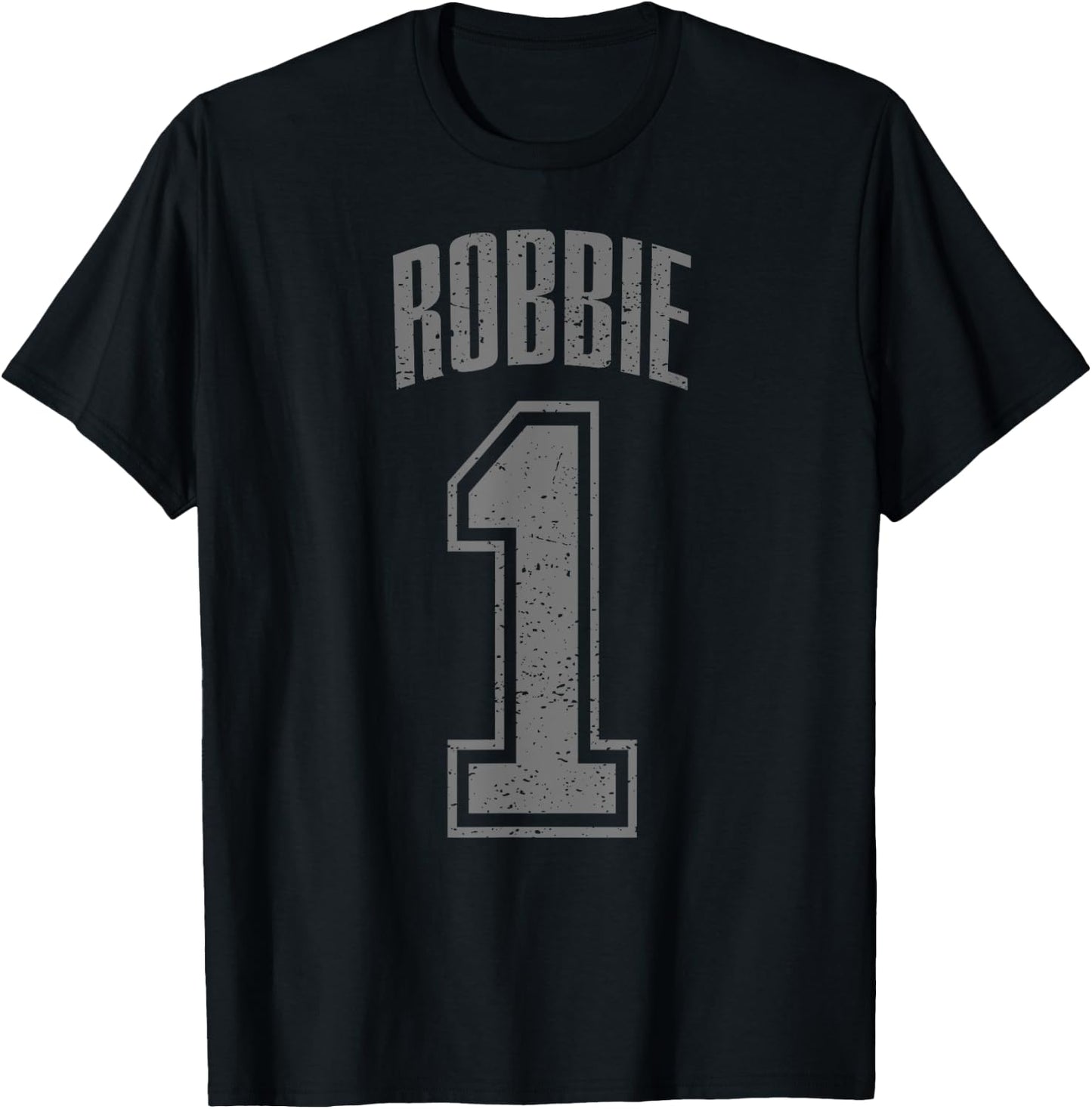 Robbie Supporter Number 1 Größter Fan T-Shirt - T-Shirt | Black