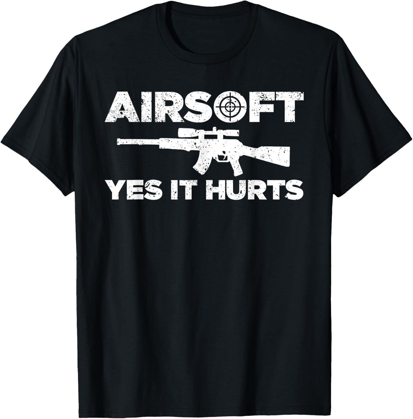 Funny Airsoft Art Women Paintball Combat Sport T-Shirt - T-Shirt | Black