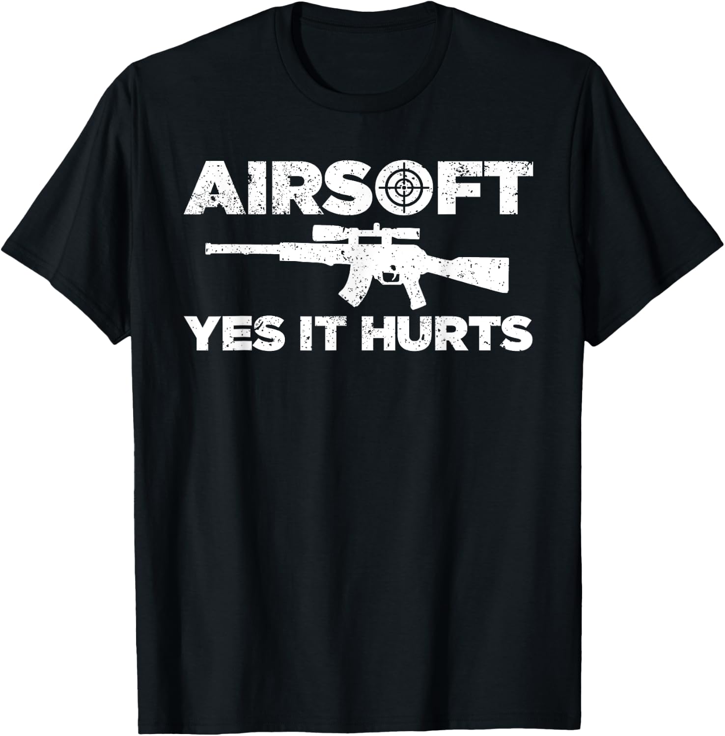 Funny Airsoft Art Women Paintball Combat Sport T-Shirt - T-Shirt | Black