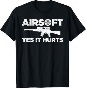 Funny Airsoft Art Women Paintball Combat Sport T-Shirt - T-Shirt | Black