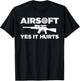 Funny Airsoft Art Women Paintball Combat Sport T-Shirt - T-Shirt | Black