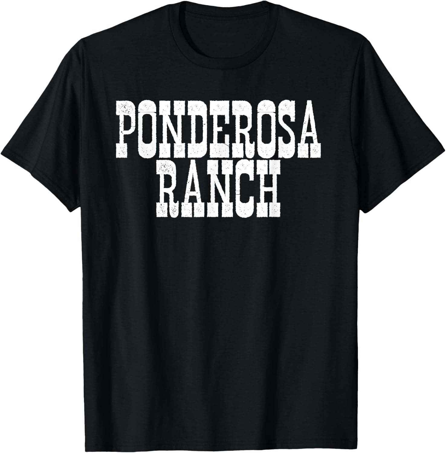 Ranch Ponderosa T-Shirt - T-Shirt | Black