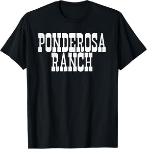 Ranch Ponderosa T-Shirt - T-Shirt | Black