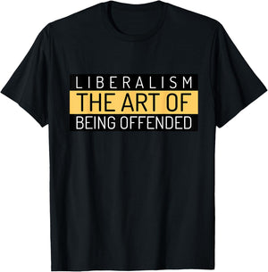 Anti Liberal Funny Republican MAGA GOP Pro Conservative T-Shirt - T-Shirt | Black