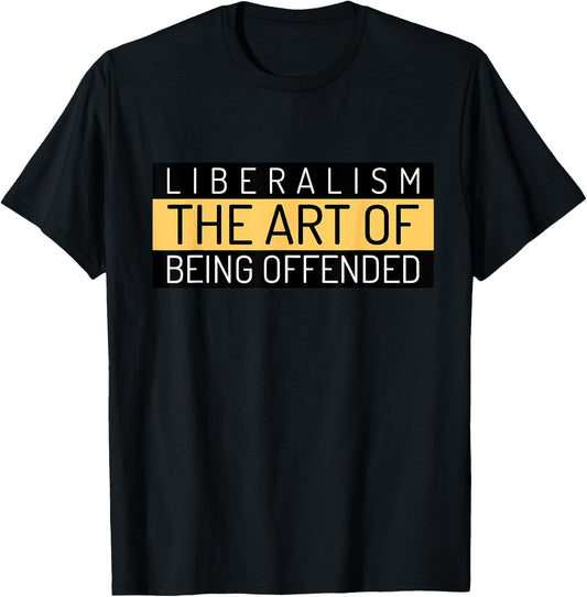 Anti Liberal Funny Republican MAGA GOP Pro Conservative T-Shirt - T-Shirt | Black