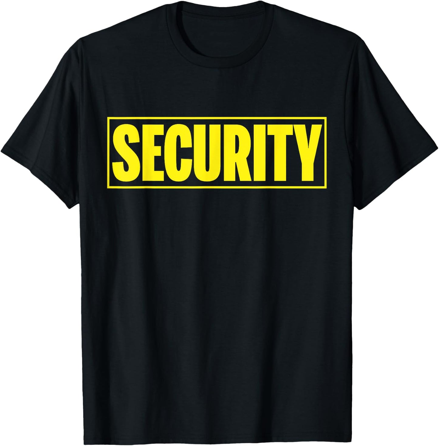 Security Shirt | Security Guard Kostüm | Security Officer T-Shirt - T-Shirt | Black