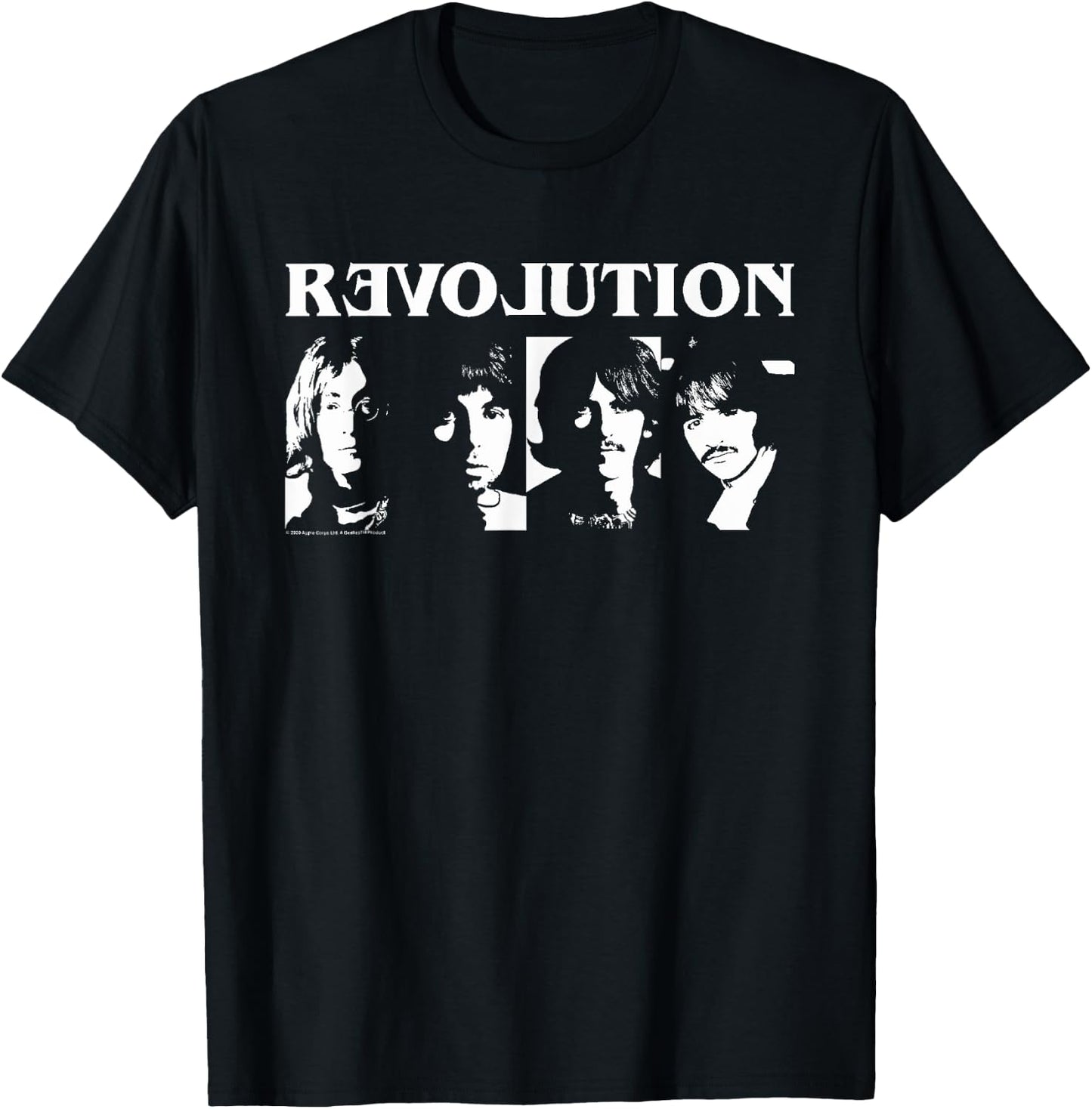 The Beatles - Revolution T-Shirt - T-Shirt | Black
