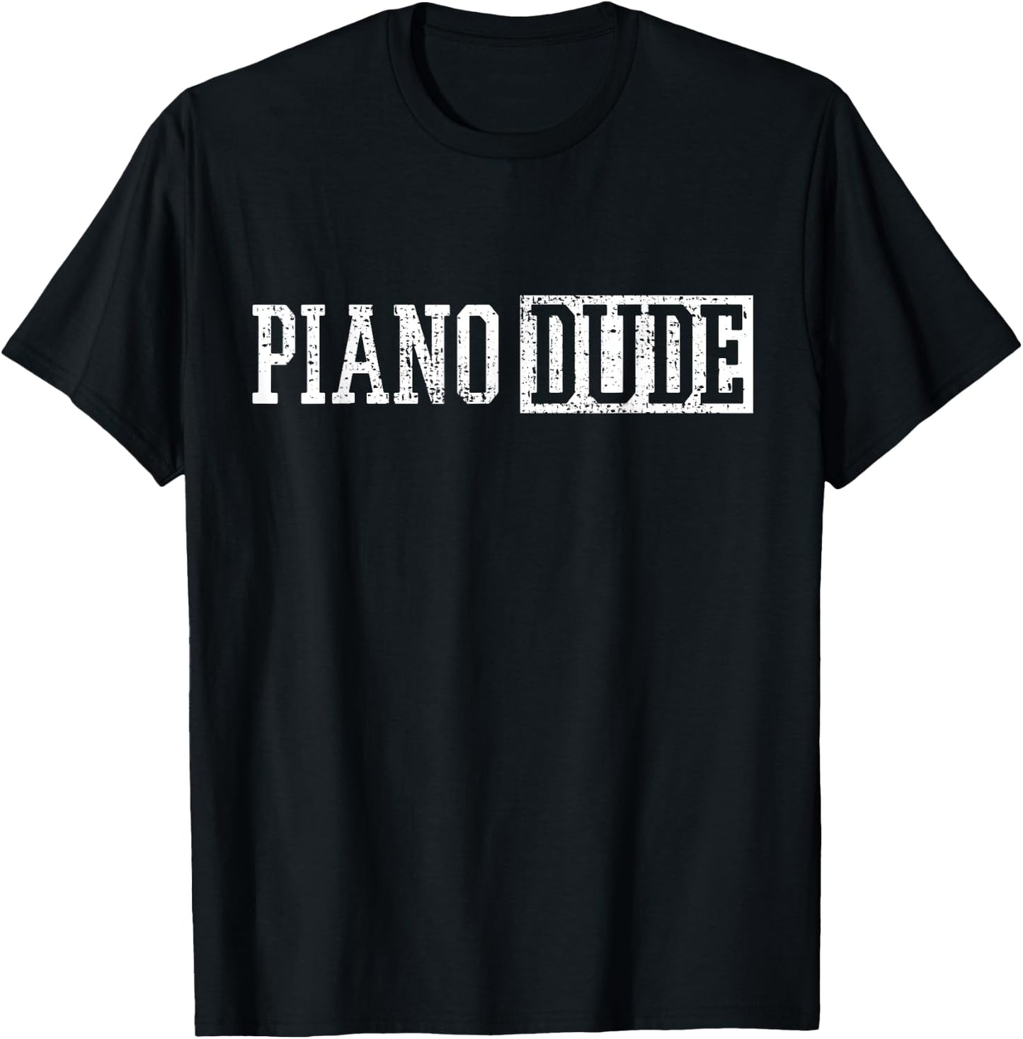 Piano Keyboard Player Musician Pianist Gift T-Shirt - T-Shirt | Black