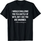 Shakespeare Battle Of Wits Quote T-Shirt - T-Shirt | Black