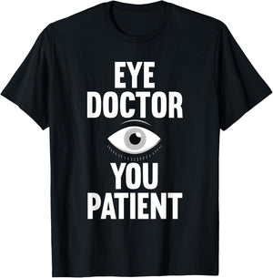Eye Doctor Art Women Ophthalmologist Eye Surgeon T-Shirt - T-Shirt | Black
