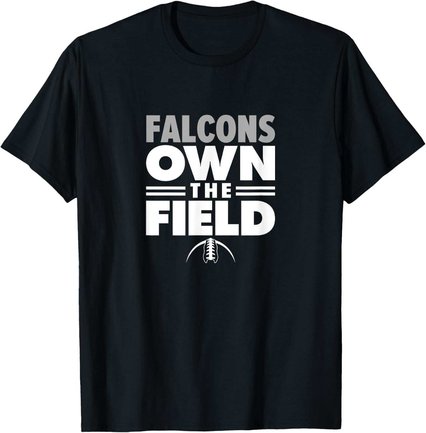 Monroe County Falcons Own the Field T-Shirt - T-Shirt | Black