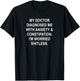 Funny, Anxiety And Constipation, Joke Sarcastic Family T-Shirt - T-Shirt | Black
