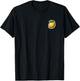 Minimalist Sweet Lemon for Children, Women, Men , black T-Shirt - T-Shirt | Black