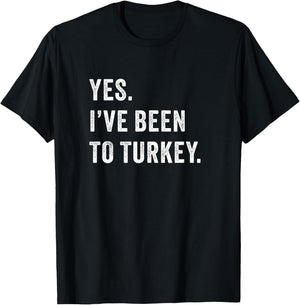 Yes i've been to Turkey - Hair transplant T-Shirt - T-Shirt | Black