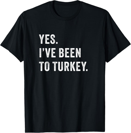 Yes i've been to Turkey - Hair transplant T-Shirt - T-Shirt | Black
