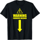 Warning Choking Hazard Popular Gift T-Shirt - T-Shirt | Black