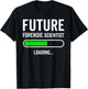Future Forensic Scientist Loading Forensic Science Student T-Shirt - T-Shirt | Black