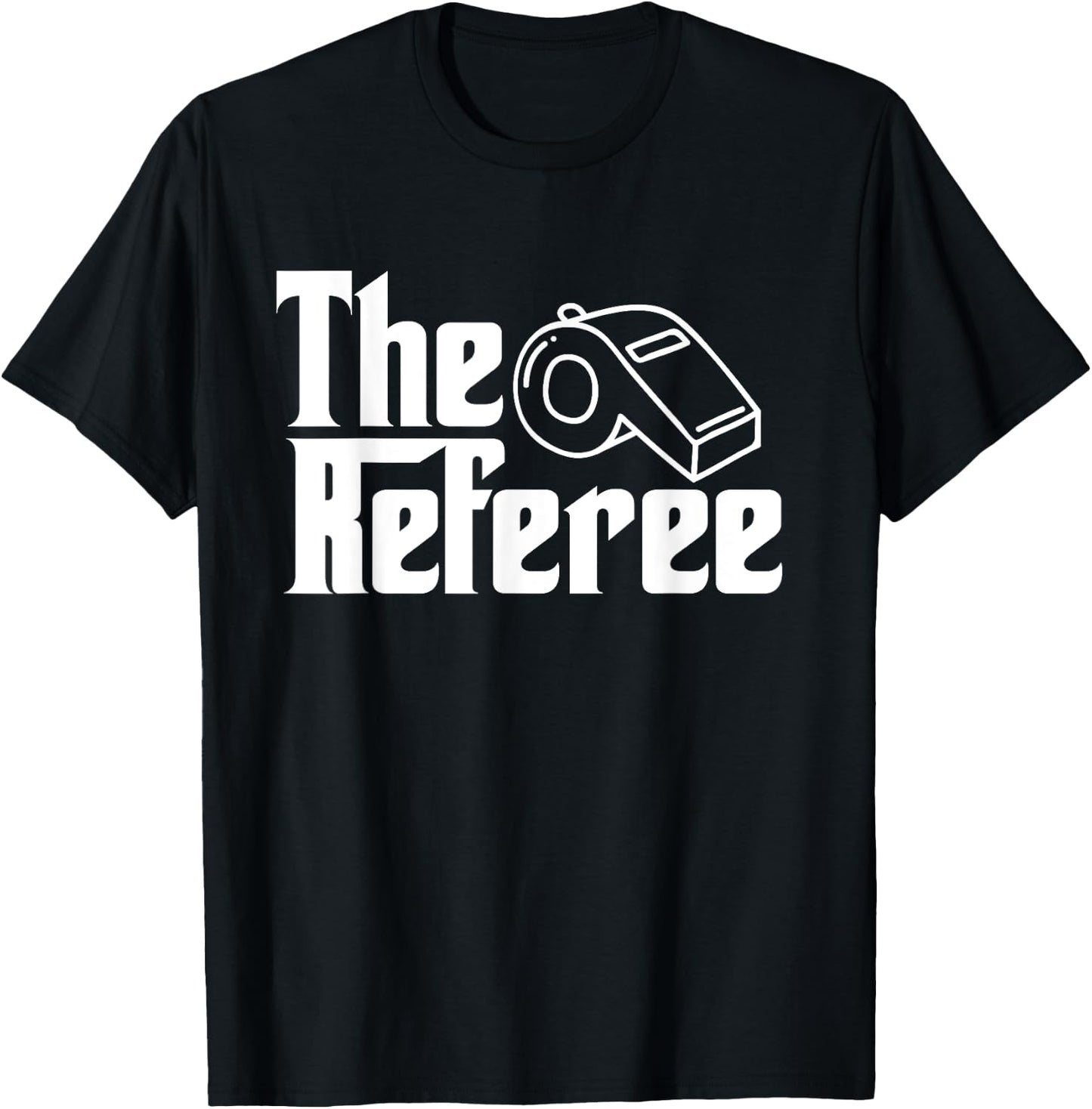 The Referee Funny Sports Quote T-Shirt - T-Shirt | Black