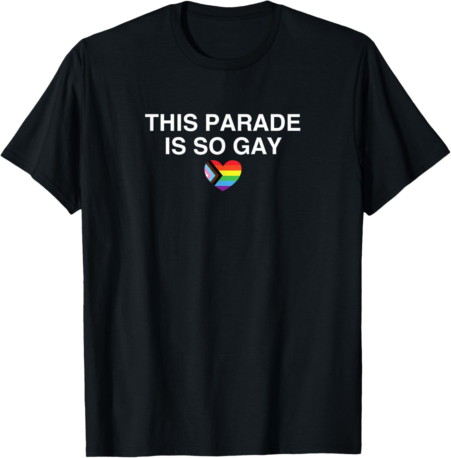 Funny Gay Pride Parade LGBTQ+ Meme Gag T-Shirt - T-Shirt | Black