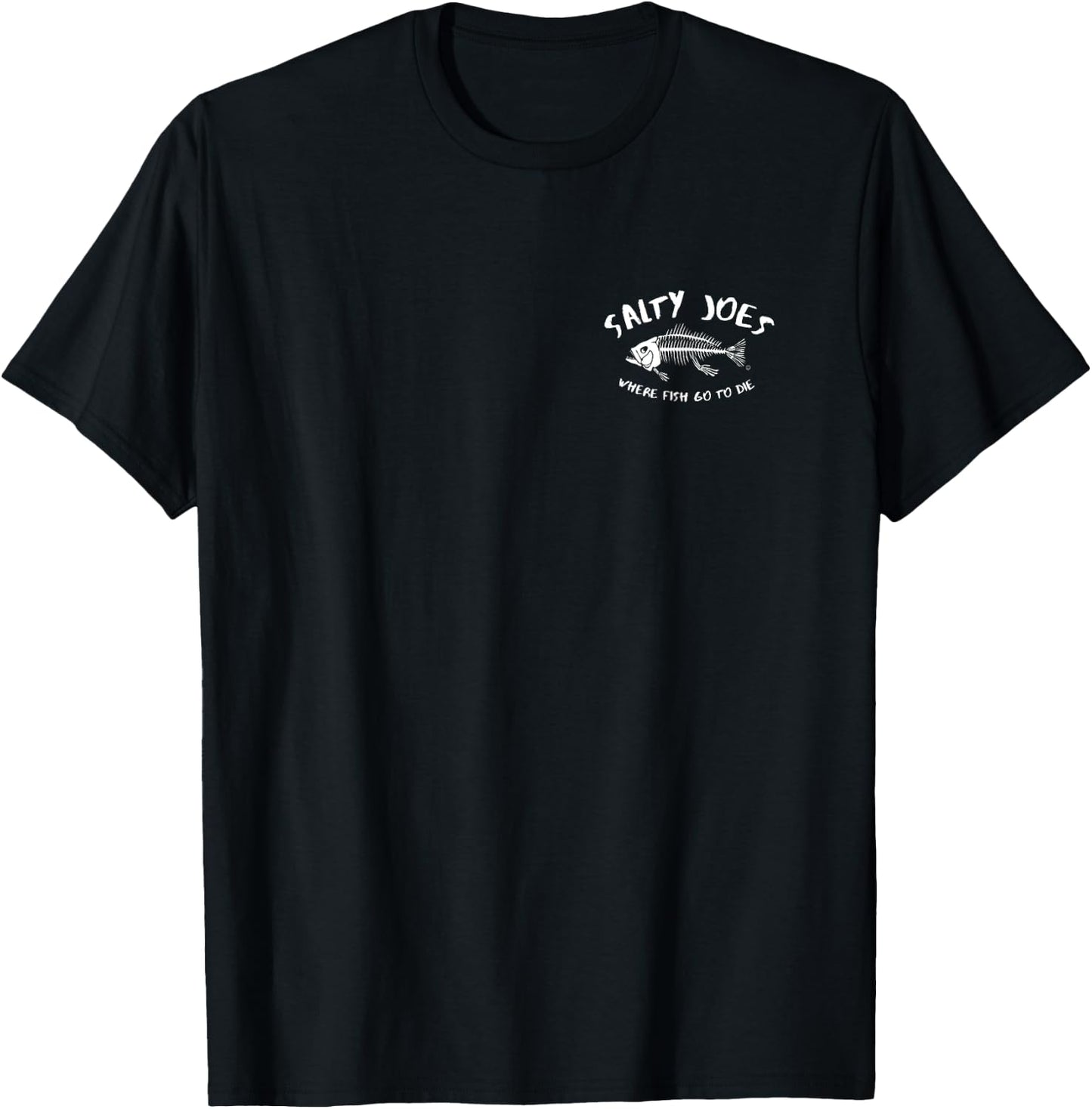 Salty Joe's Shark Bait Logo Graphic T-Shirt - T-Shirt | Black