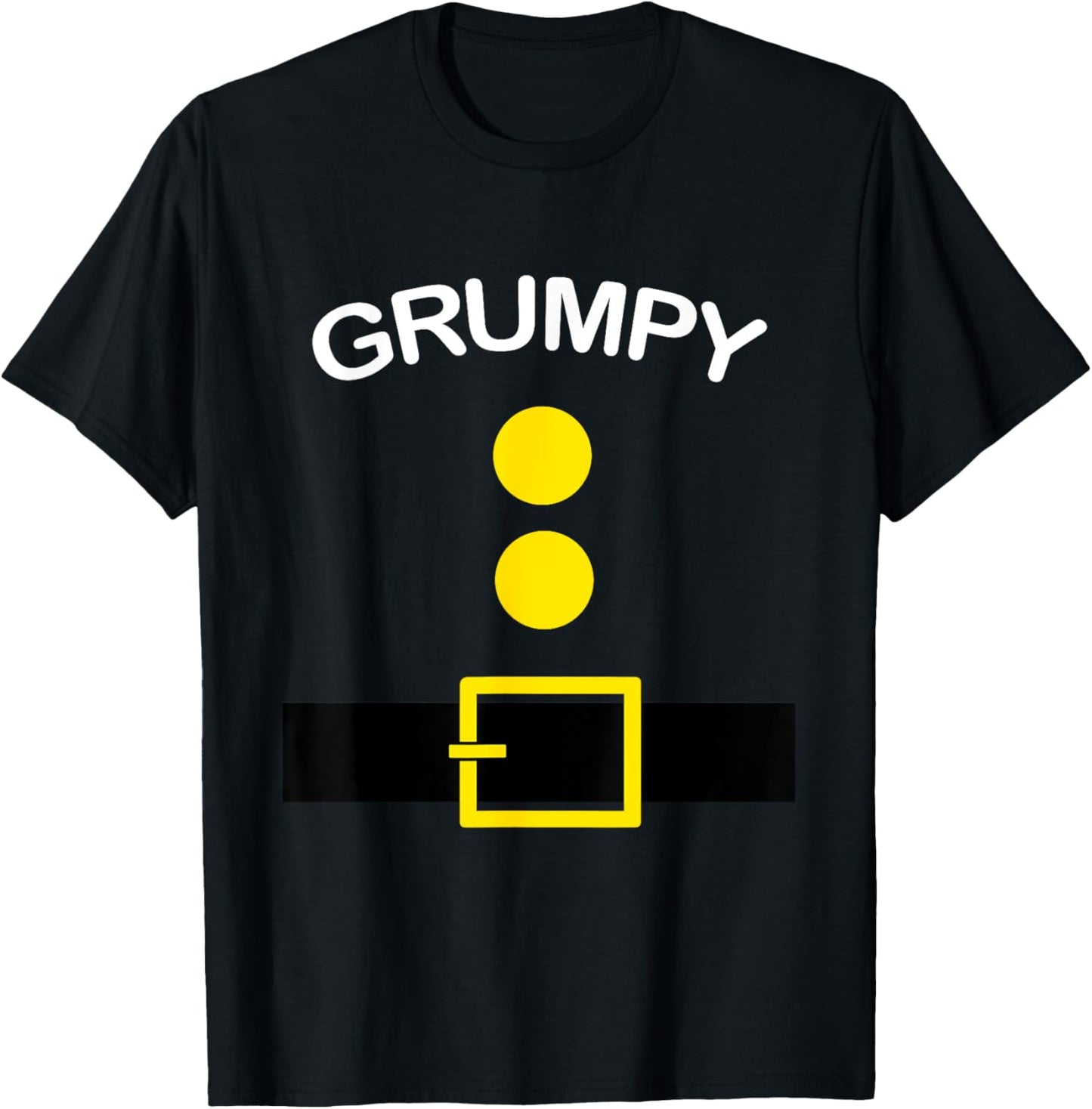 Funny Grumpy Christmas Costume T Shirt Gift Novelty T-Shirt - T-Shirt | Black