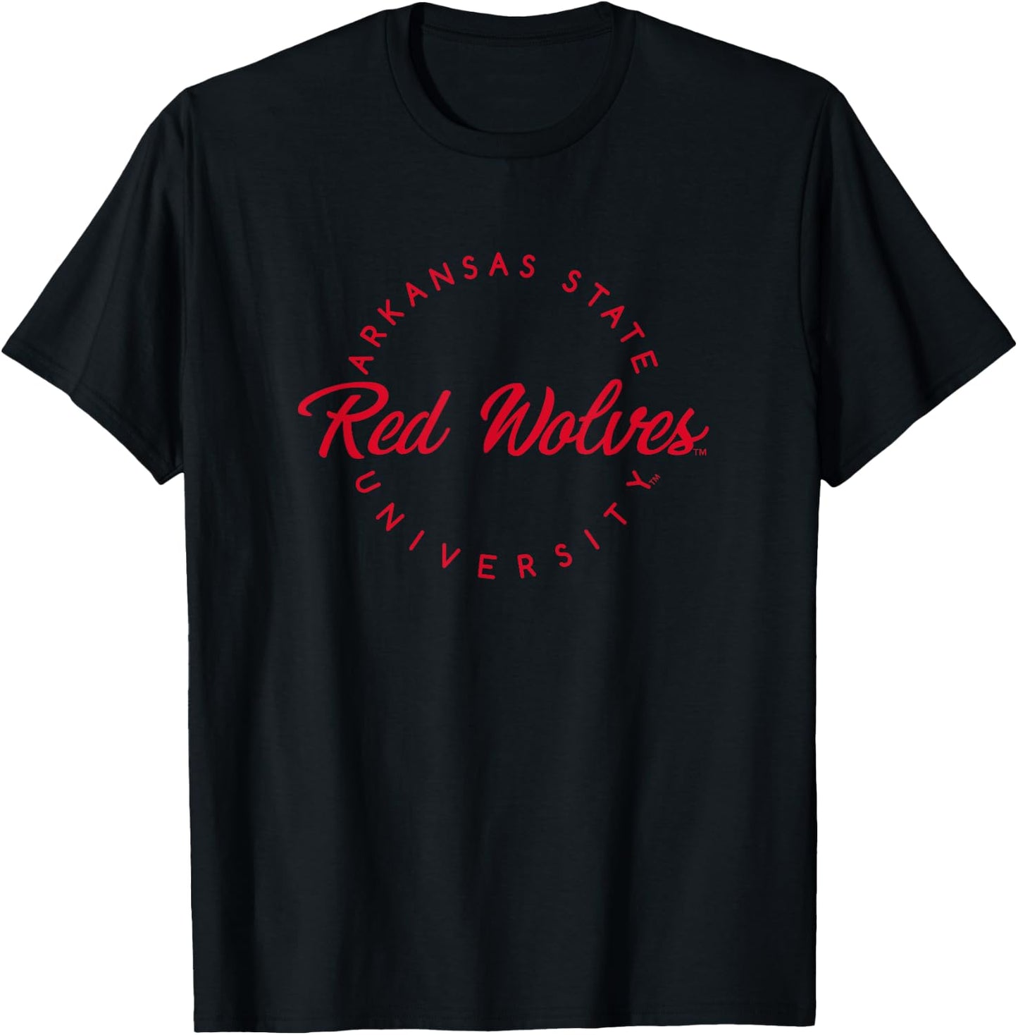 Arkansas State Wolves | Official NCAA University | RYLAKS04 T-Shirt - T-Shirt | Black