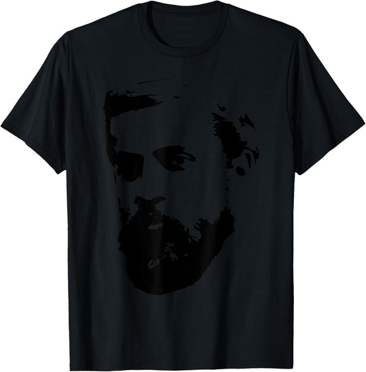 Antoni Gaudi - Portrait (black) T-Shirt - T-Shirt | Black