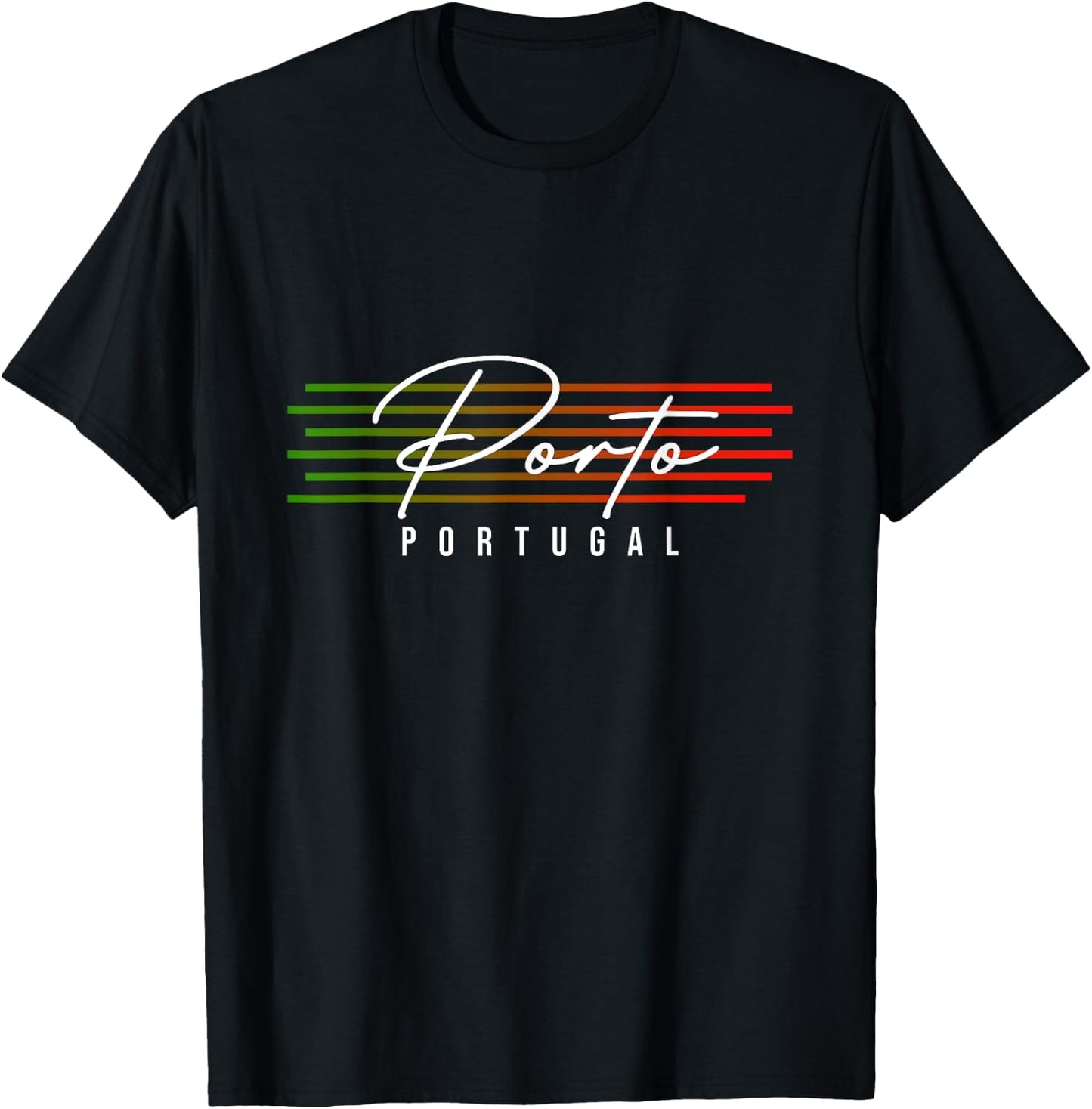Porto Portugal Souvenir T-Shirt - T-Shirt | Black