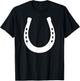 Horseshoe T-Shirt - T-Shirt | Black