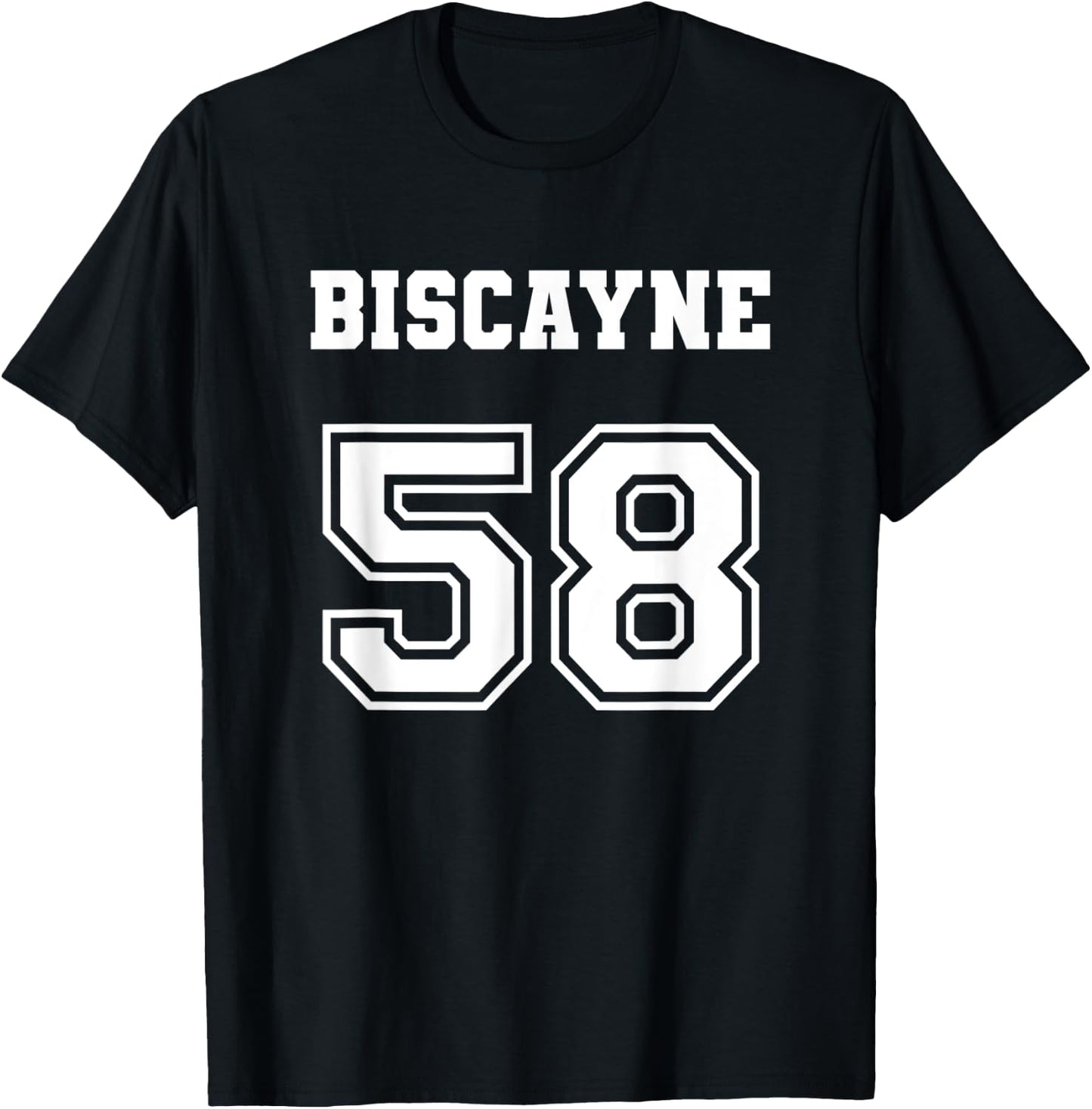 Jersey Style Biscayne 58 1958 Muscle Classic Lowrider Car T-Shirt - T-Shirt | Black
