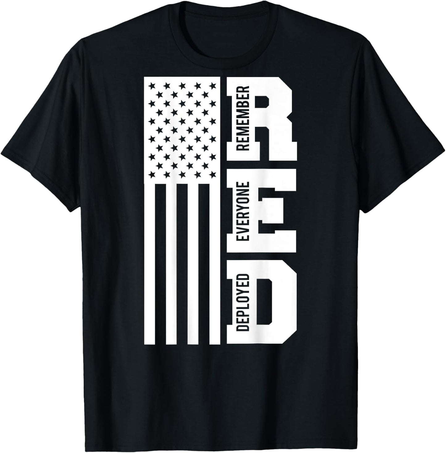 On Fridays We Wear Red Soldiers Veterans Day ON BACK T-Shirt - T-Shirt | Black