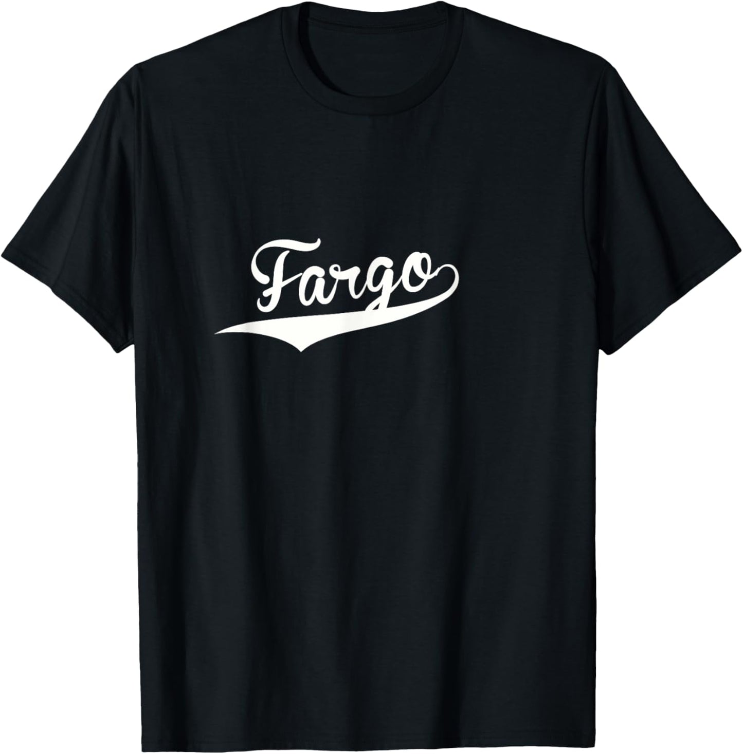 Fan de baseball vintage Fargo T-Shirt - T-Shirt | Black