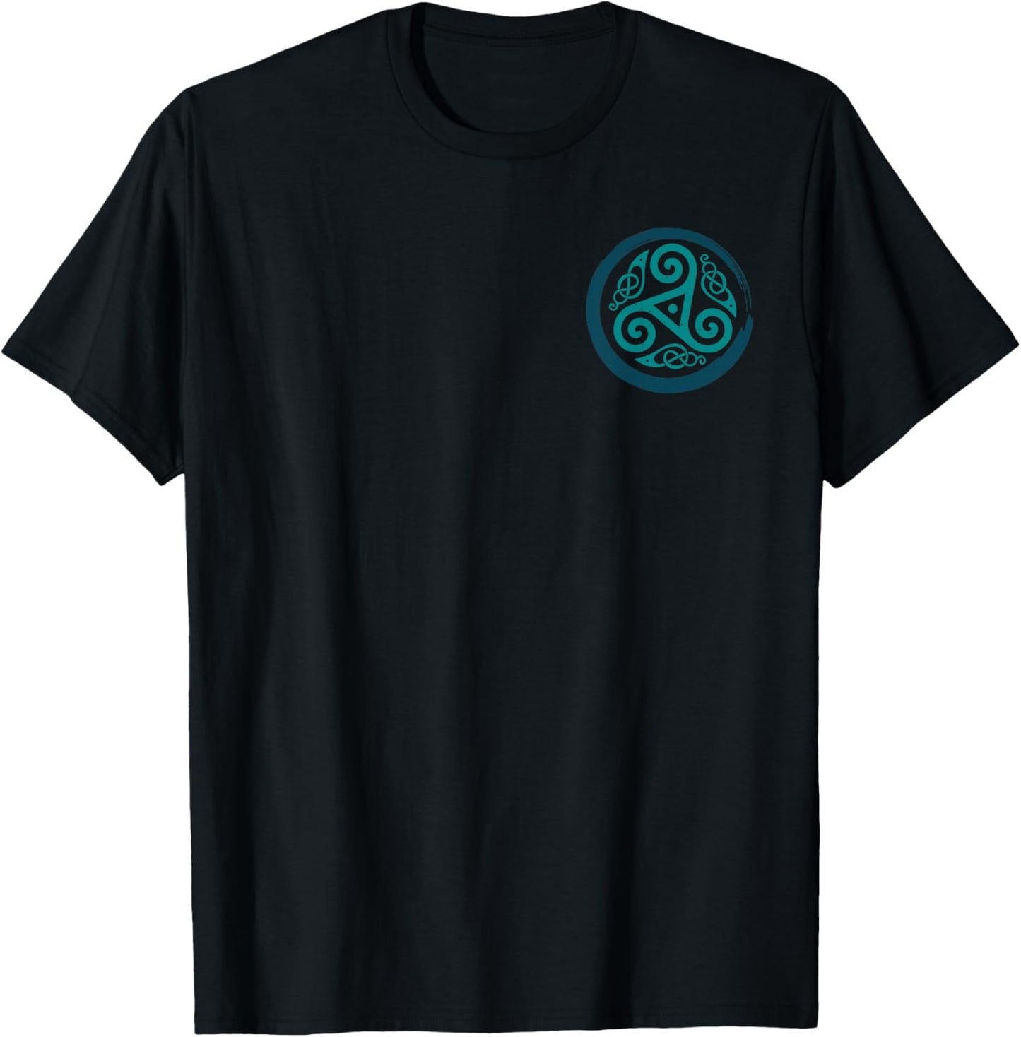 Triskele Celtic Knot , black T-Shirt - T-Shirt | Black