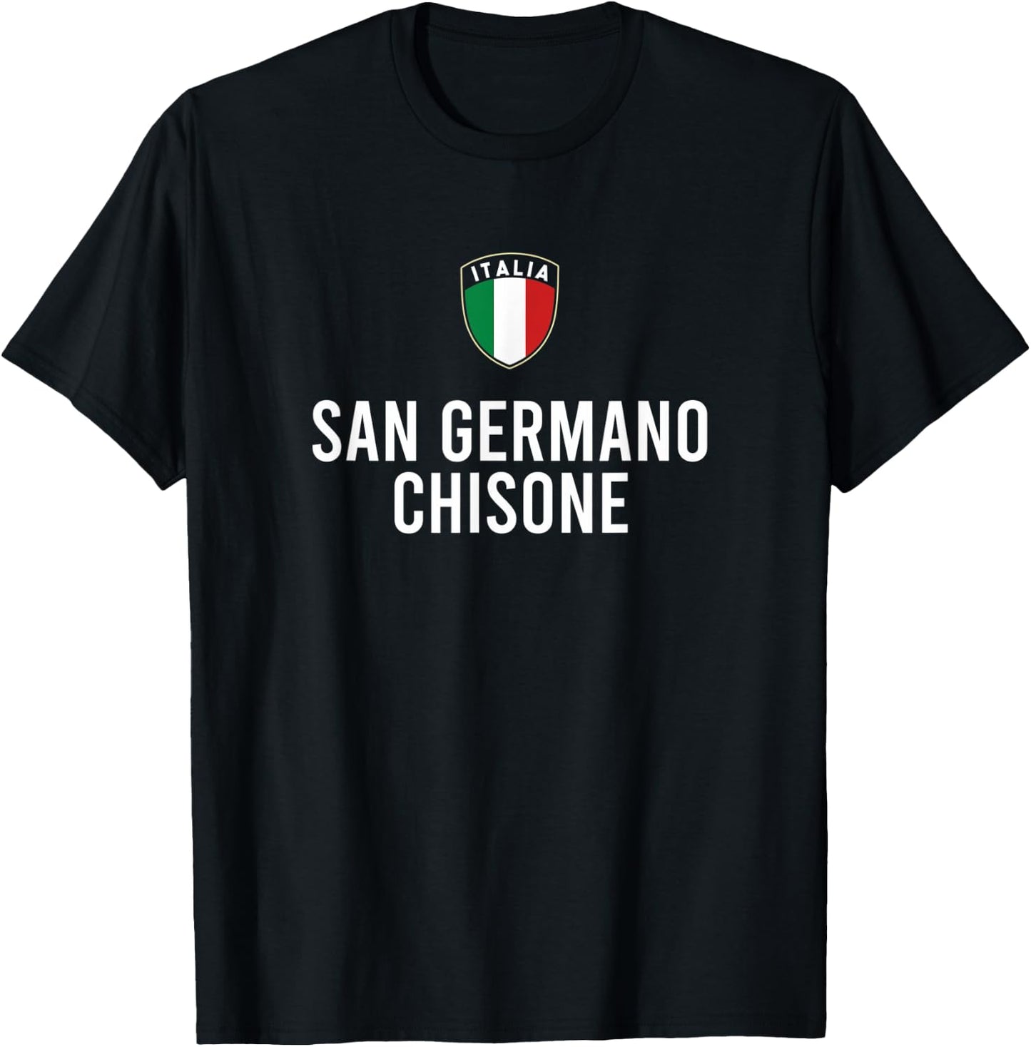 San Germano Chisone T-Shirt - T-Shirt | Black