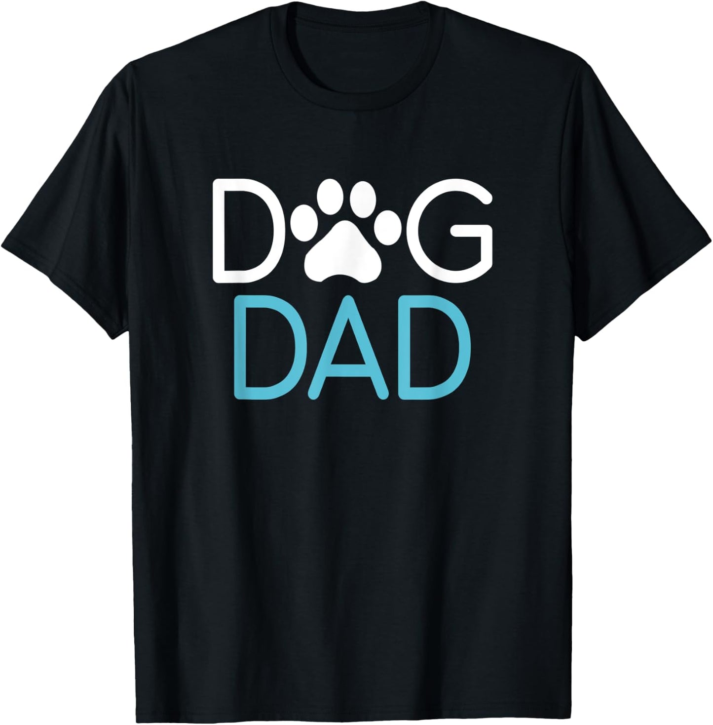 Dog Dad Puppy Dog Lover T-Shirt - T-Shirt | Black