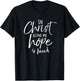 In Christ Alone My Hope Is Found Shirt Christian T-Shirt - T-Shirt | Black