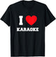 I Love Karaoke T-Shirt - T-Shirt | Black