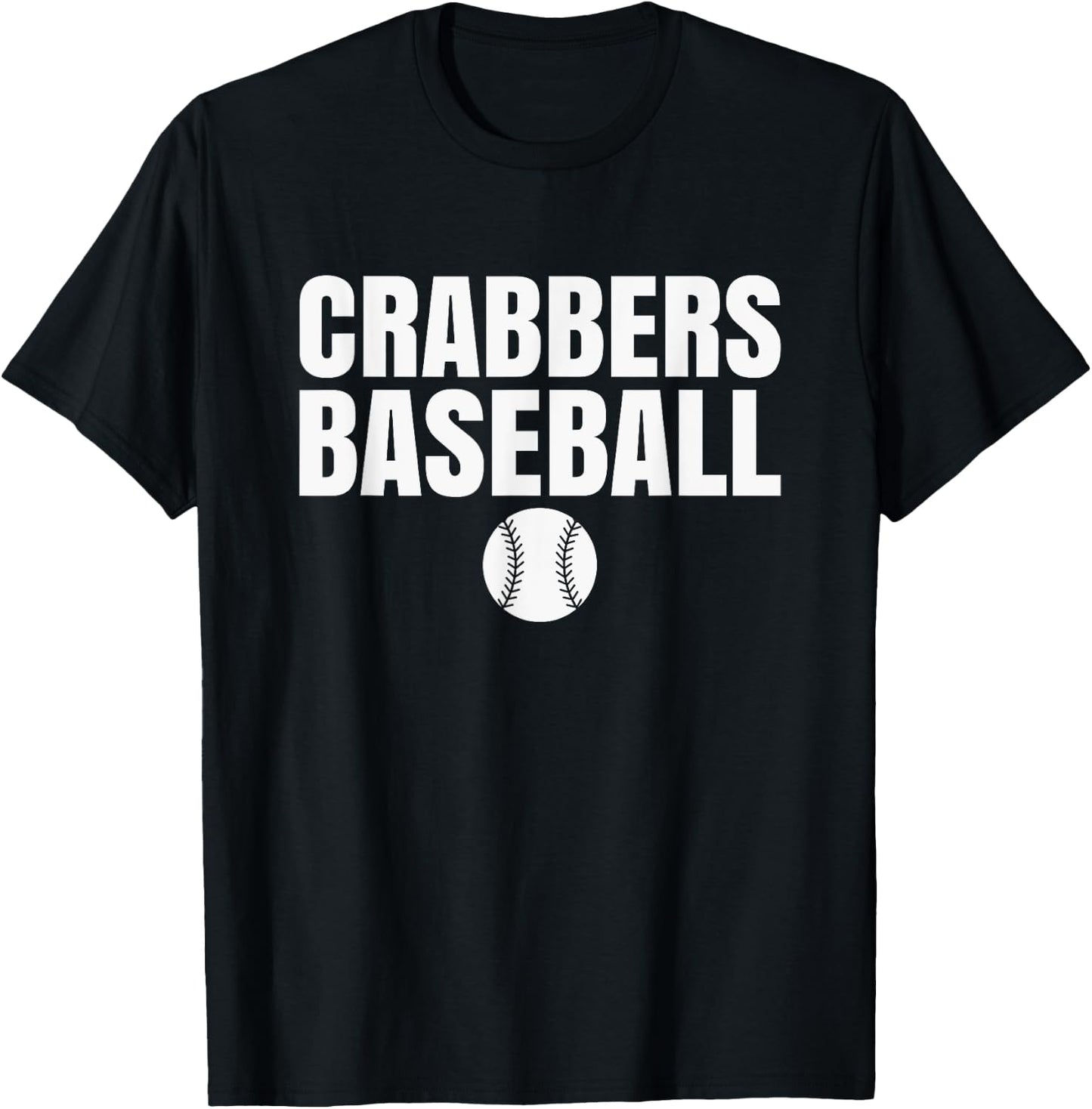 Hampton Crabbers Baseball T-Shirt - T-Shirt | Black